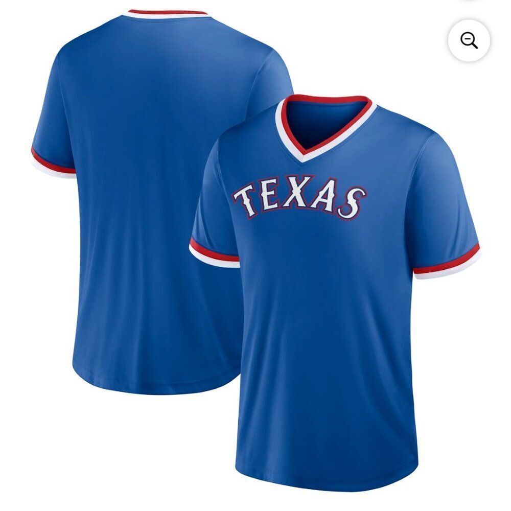NEW Men's Texas Rangers Fashion Top‎ XL NWT